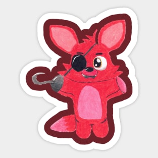 Plush Foxy Sticker